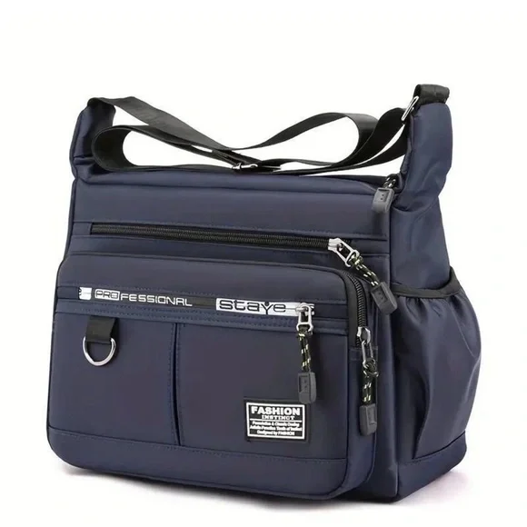 Large-Capacity Men'S Backpack Shoulder Bag Waterproof Wear-Resistant Backpack Mu