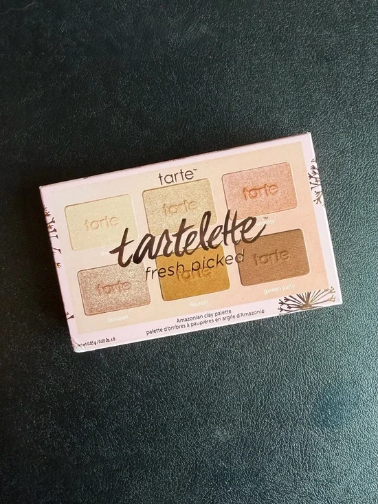 tarte tartelette fresh picked Eyeshadow Palette - Gold, Pink, Brown, Cream