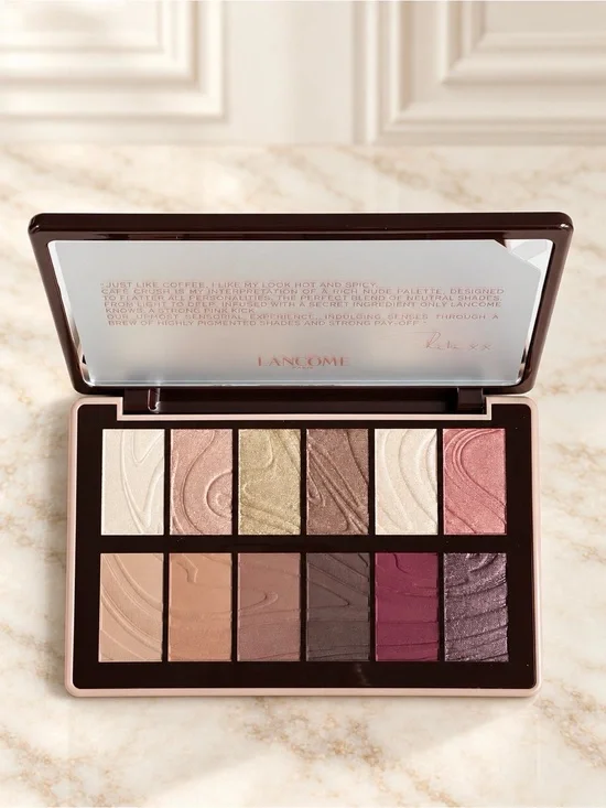 LANCÔME x Sheika Daley Idole Cafe Crush 12 Eyeshadow Palette Matte Glittery