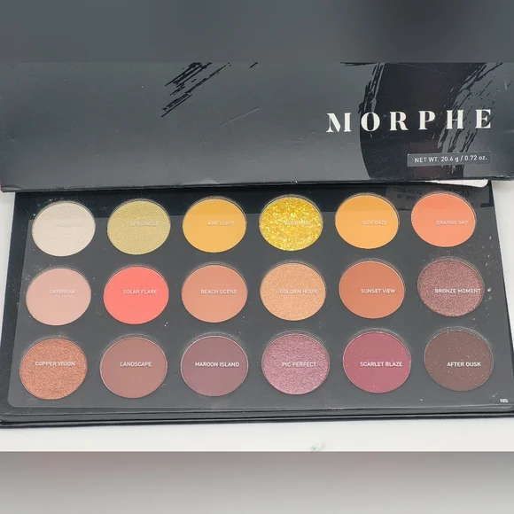 Morphe 18S Sunset Beats Eyeshadow Palette