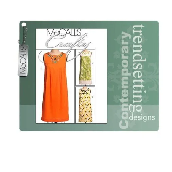 McCalls Sewing Pattern 5620 Dress Design your Craft‎ Misses Size 6-14