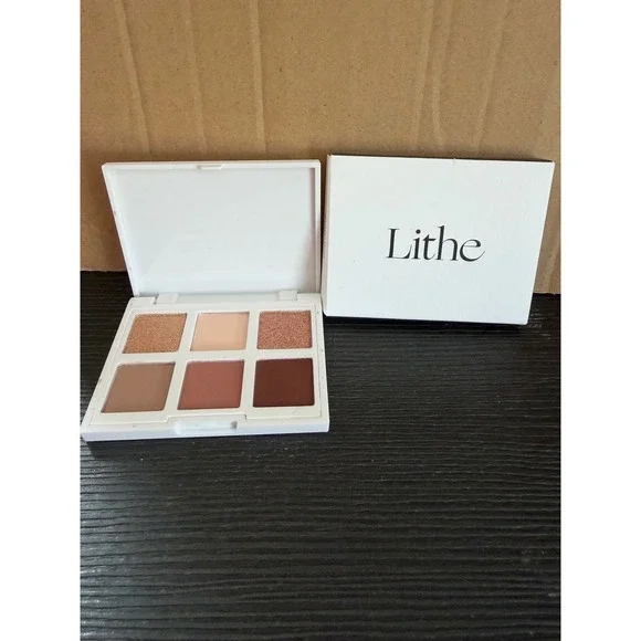 Lithe Night & Day Eyeshadow Palette 6 Shades Shimmer Matte Vegan Cruelty Free