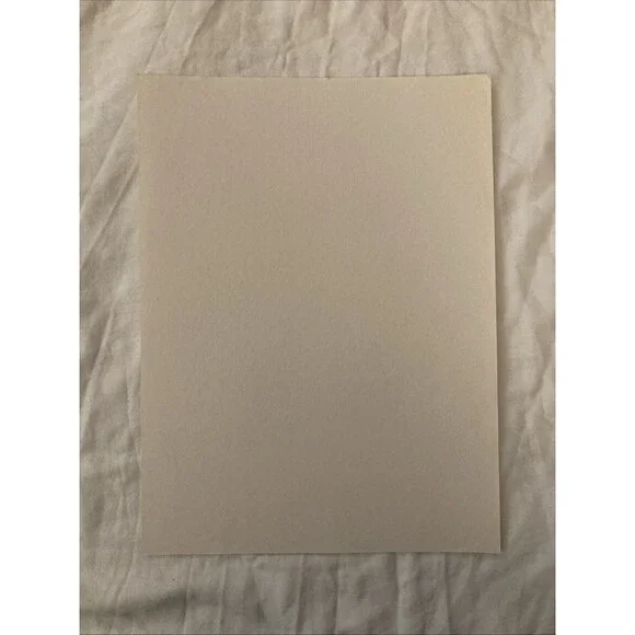 White Construction Paper | 12 Inches By 9 Inches | 1 Sheet Only