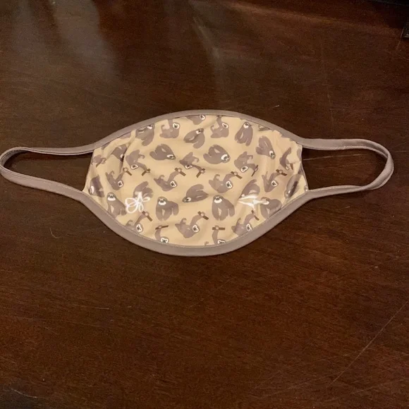 Sloth 🦥 Face Mask from Discovery Cove in Florida
