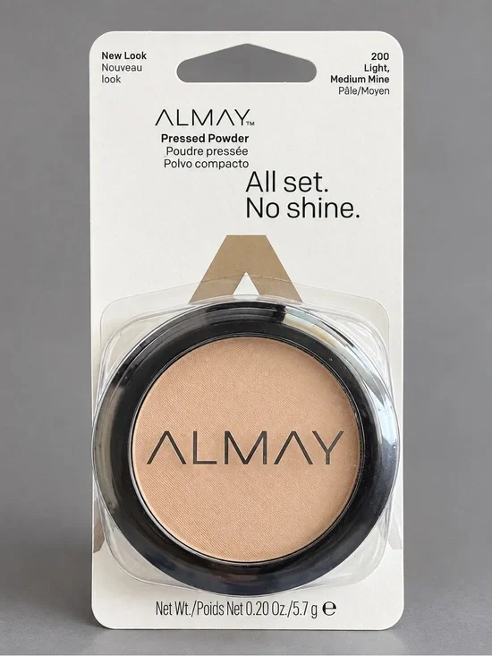 Almay Pressed Powder 200 Light Medium Matte Face Powder NEW Sealed