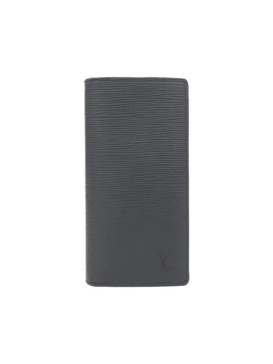 Louis Vuitton Epi Monogram Eclipse Portefeuille Brazza Wallet