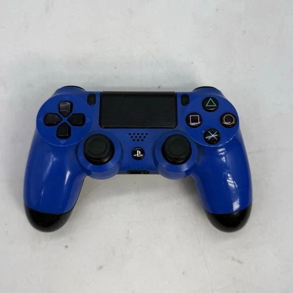 Ps4 Controller Playstation Wave Blue cuh-zct1u Oem Texted Working