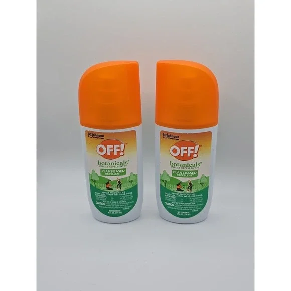 New‎ 2x Off! Botanicals Insect Repellent IV Plant-Based Pump Spray 4 fl oz