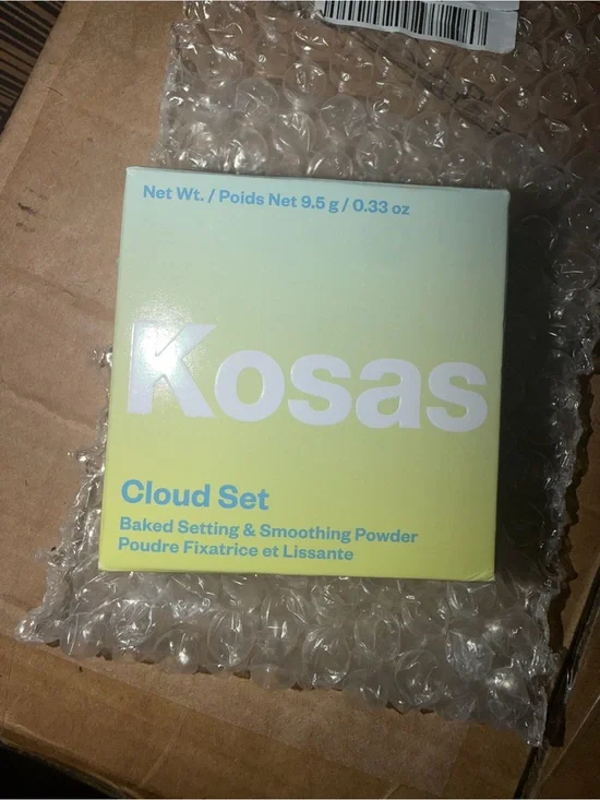 Pillowy box on bubble wrap