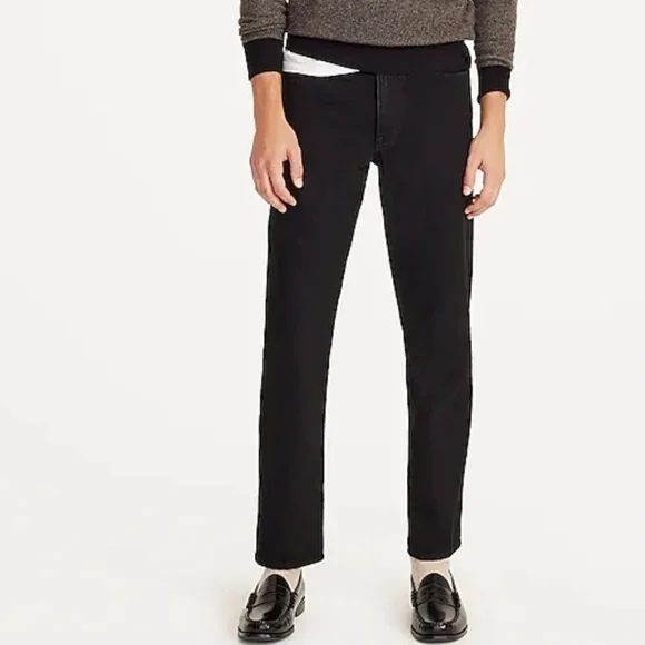 Jcrew Classic Straight-fit jean in black wash