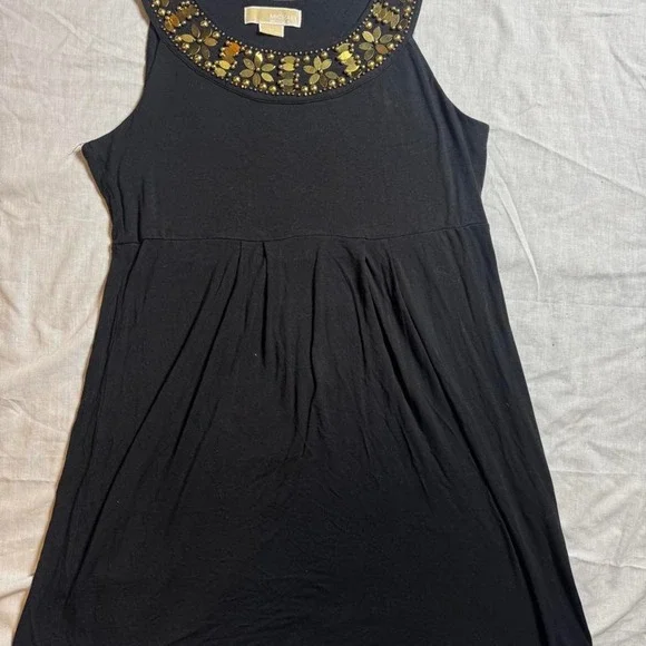Micheal Kors dress with gold embellishments