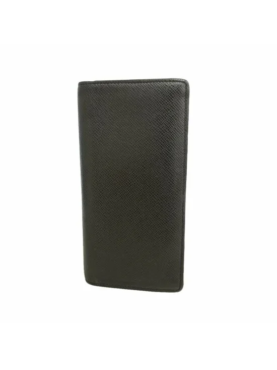 Louis Vuitton Wallet Taiga Portefeuille Brazza Noir