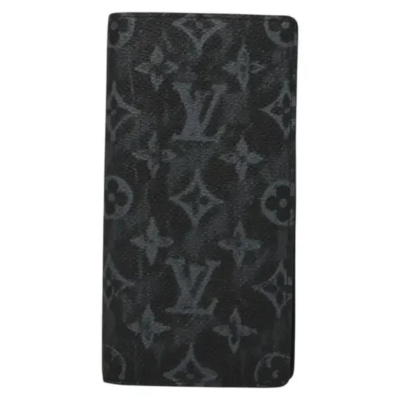 Louis Vuitton Monogram Pastel Portefeuille Braza Wallet Brown