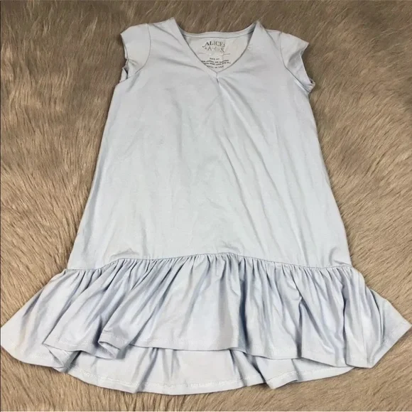 Alice Ames Sky Blue Playa Dress Toddler Girls 4T