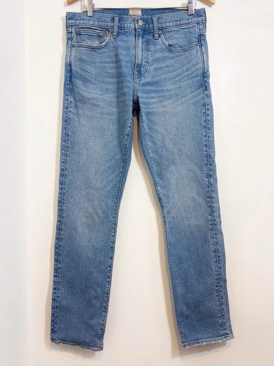 J. Crew 484 Stretch Narrow Tapered Leg Jeans