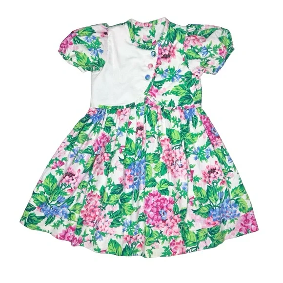 Vintage Floral Dress‎