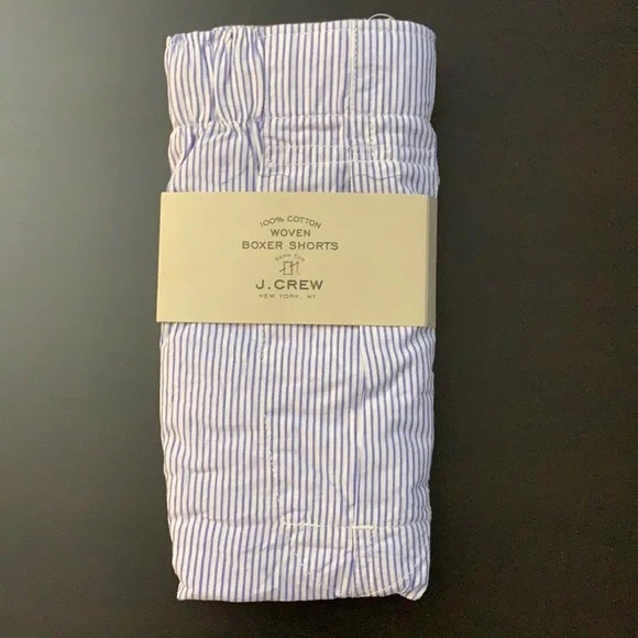 J Crew Patterned Boxers Classic Stripes 3 boxers total
