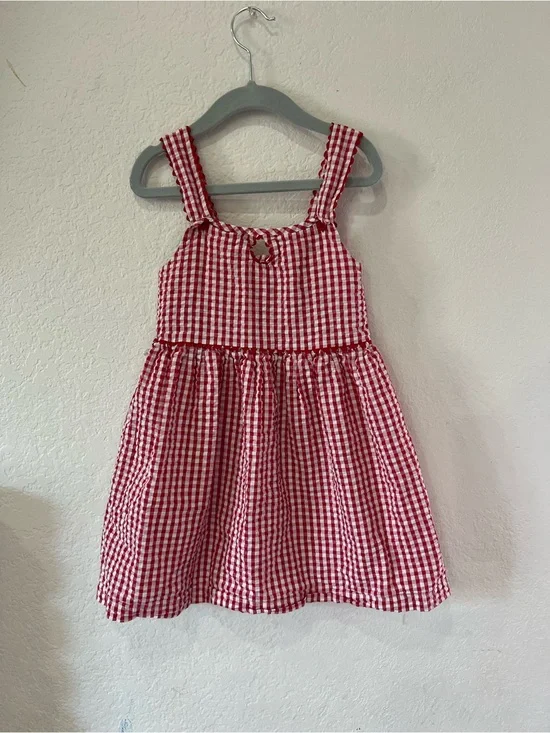 Red Gingham Girls' Sundress - Brand: