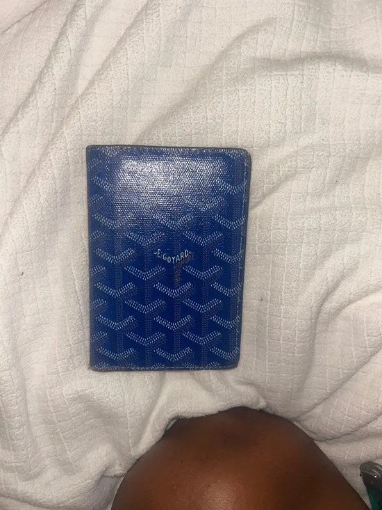 💙 Goyard Saint Sulpice Card Holder – Blue