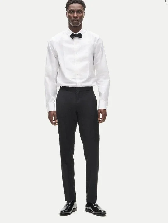 J Crew Ludlow Slim-fit tuxedo pant in Italian wool 17555 Size 33x30