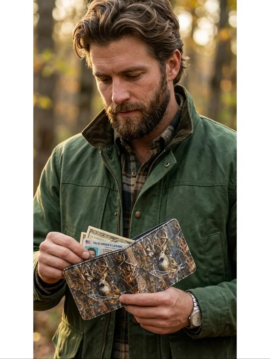 Huiacong Slim Buck wallet