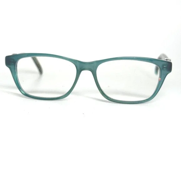 Robert Marc Eyeglasses Teal Tortoise Shell Rectangular Optical‎ Frames 21894