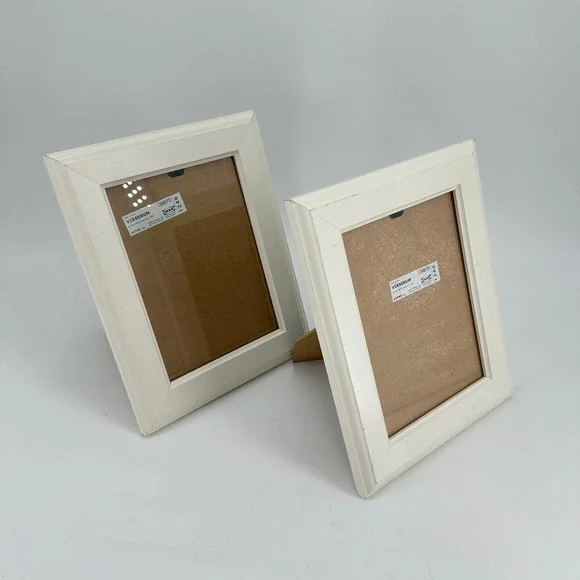 IKEA Virserum White Picture Frames Set of 2 for 5x7 Photos 14743