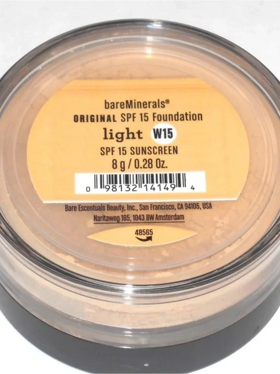 bareMinerals Light W15 Loose Mineral Foundation - Warm Beige