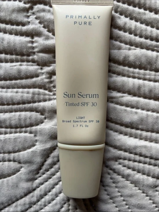 Primally Pure tinted sunscreen