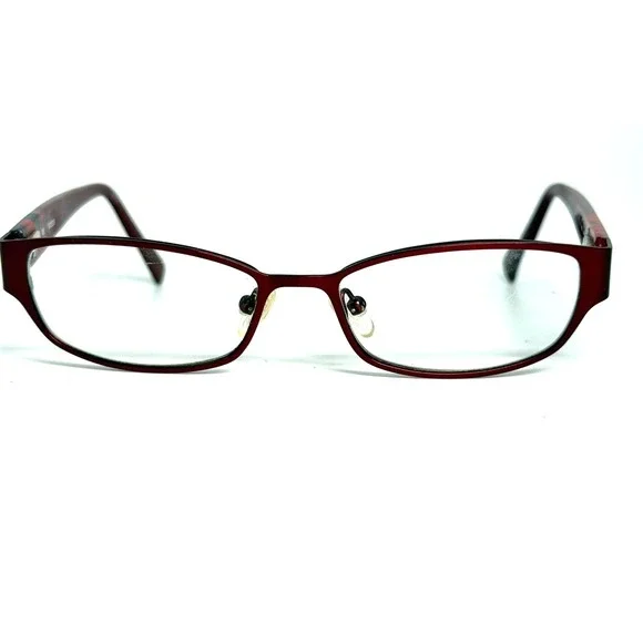 Guess Eyeglasses Frames Red Multi Tortoise Rectangle 52-16-135 RD 2