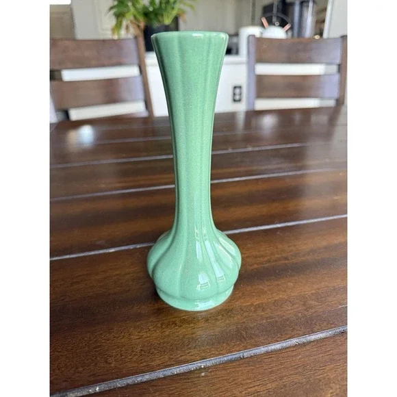 Vintage 1930s Pfaltzgraff Art Deco Bud Vase #305 York P Made In USA