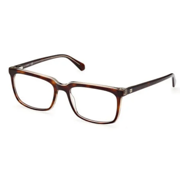 NWT Guess GU50063-056-54 Square Eyeglasses