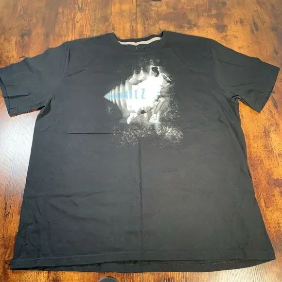 Jordan T-Shirt Men's 2XL Black UNC North Carolina‎ Retro 11s Sneakerhead