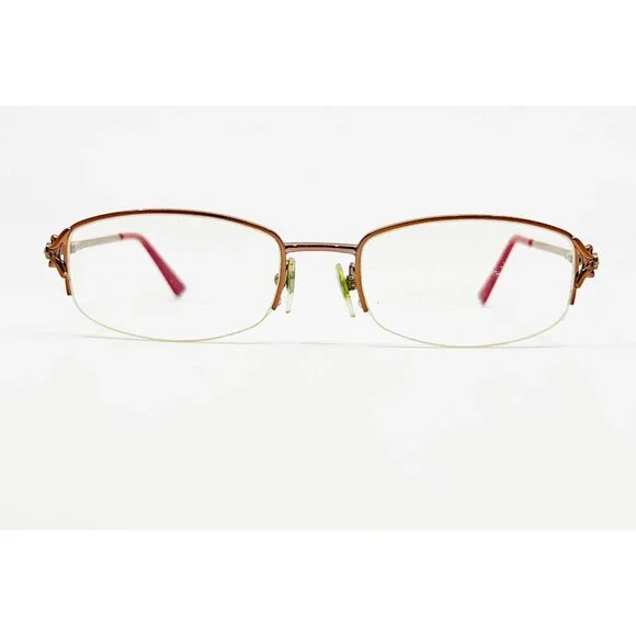 Vogue Eyeglass Frames Womens Bronze Semi Rimless VO 3850-BI 756 50-18-135