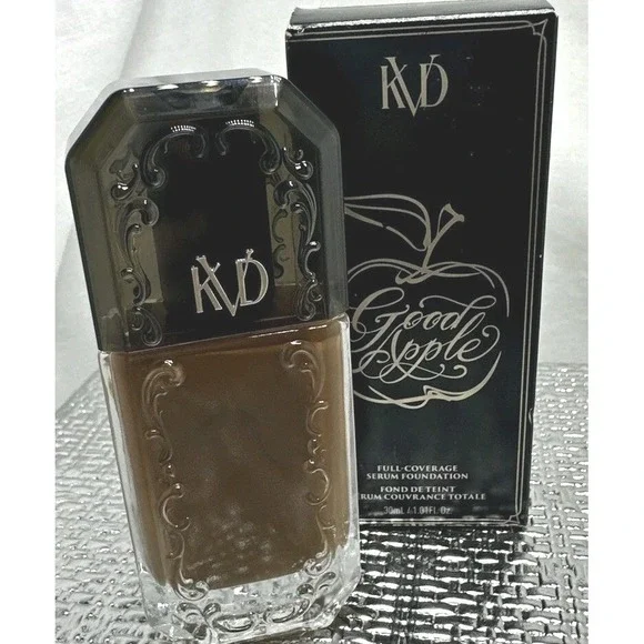 KVD Good Apple Full-Coverage Serum Foundation Deep 084 1.01oz New in‎ Box