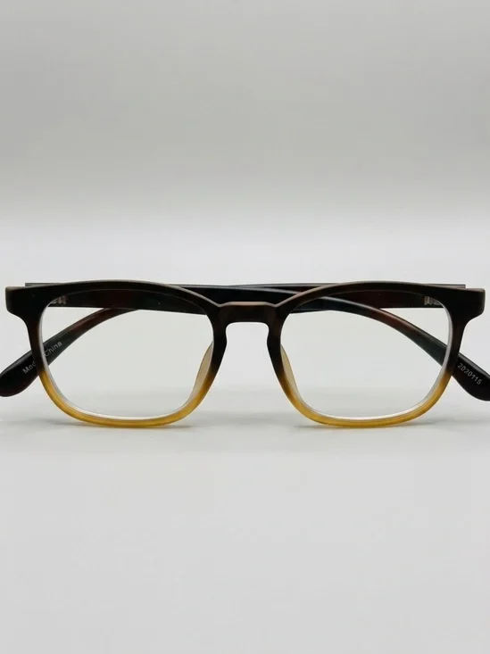 Zenni Optical Ombre Square Glasses Excellent Condition