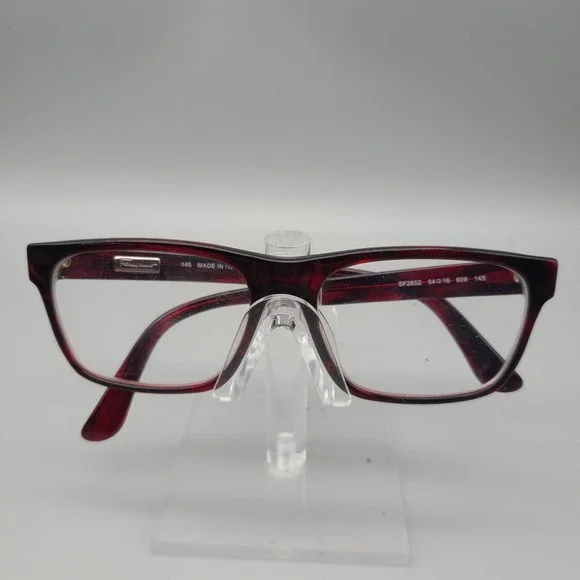Salvatore Ferragamo SF2652 Burgundy Tortoise Eyeglasses Frames 54-16-145 Italy