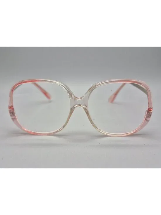Vintage 1980s Magnivision +3.25 Reading Glasses Oversized Pink Retro Frames
