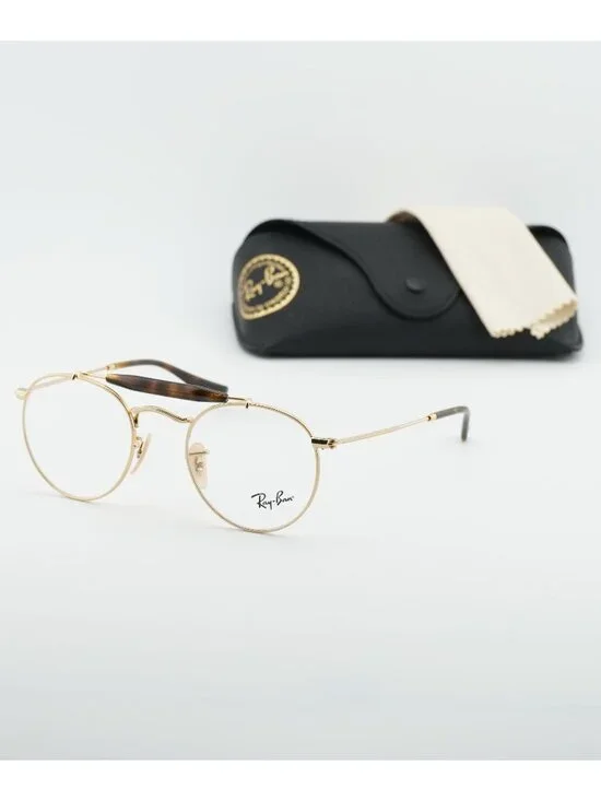 Ray Ban RX3747V 2500 Aviator Eyeglasses 47mm – Gold