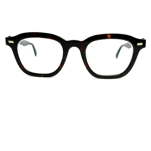 Mente Me07 Eyeglasses Frames Brown‎ Tortoise Full Rim Round 48-22-145 H18159