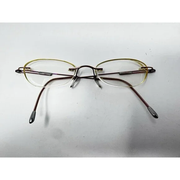 Silhouette Titan 7534 Pink 6077 Rimless Eyeglass Frames Austria 140