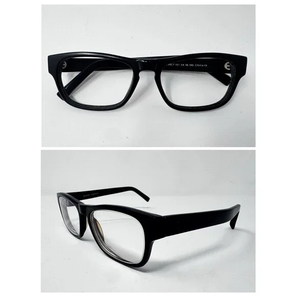 Warby Parker Roosevelt 101 Black Eyeglass Frames 54-18-145
