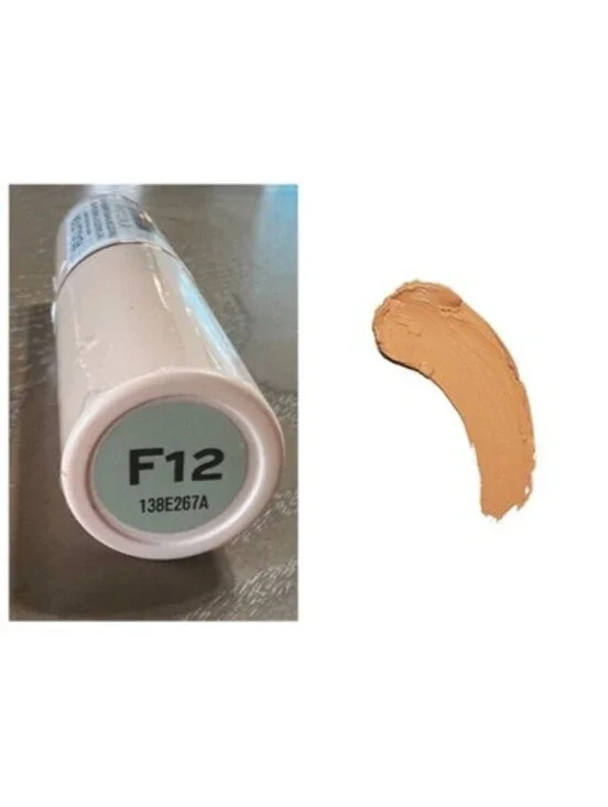 Revolution Fast Base Foundation Concealer stick F12 deep brown tan