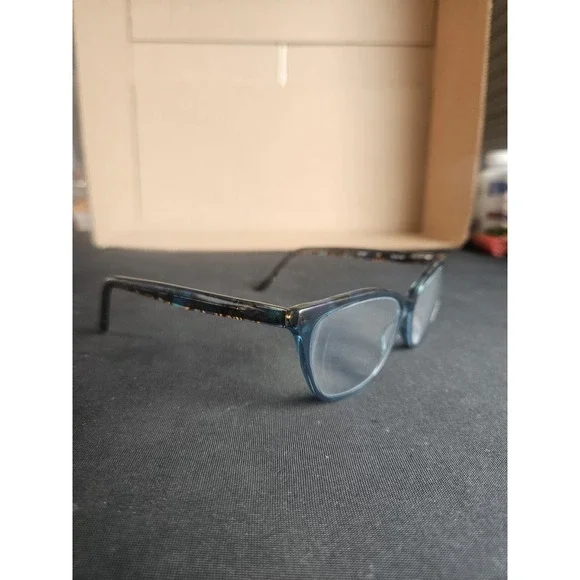 Scott Harris Europa SH-558 Eyeglasses Frames 55-15-138 Blue Teal Multicolor