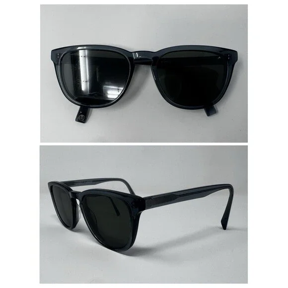 Warby Parker Jennings 370 Blue Gray Eyeglass Frames 53-19-145