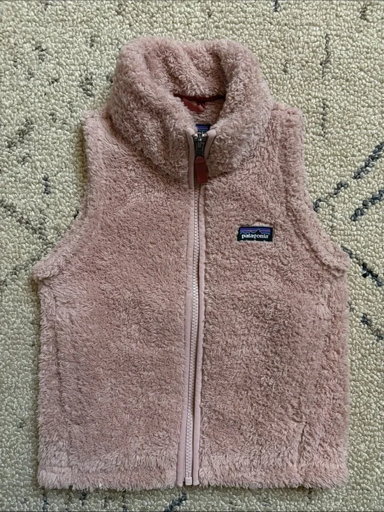 Patagonia fleece Vest xs (5/6) EUC