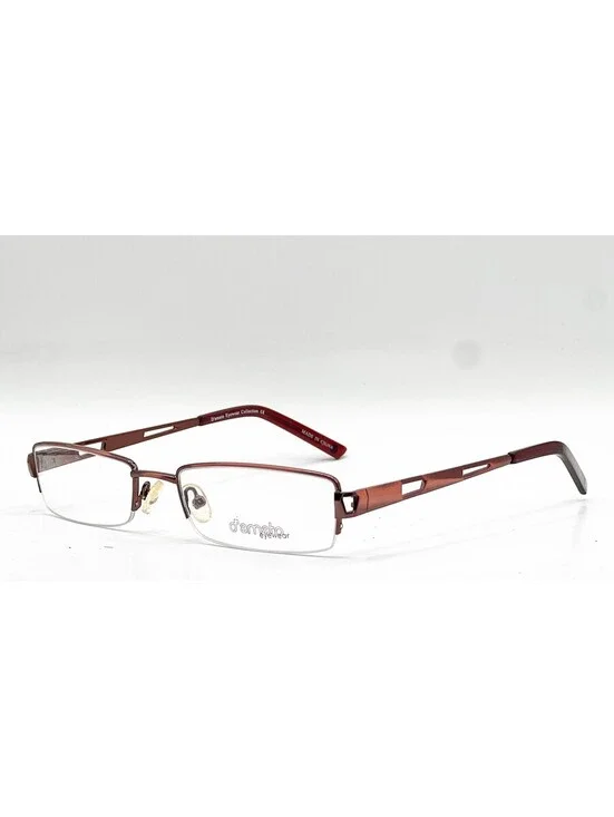 D'Amato Eyewear Du005 Awn Red Authentic Eyeglasses 52-18-140
