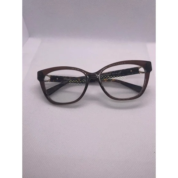 Coach 5035 Transparent Brown Tortoise Eye Glasses Designer‎ Frames