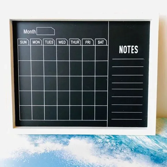 Chalk Memo Board Office Classroom Organizational Décor