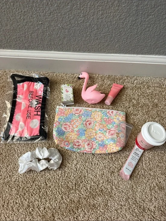 flamingo pink theme gift set